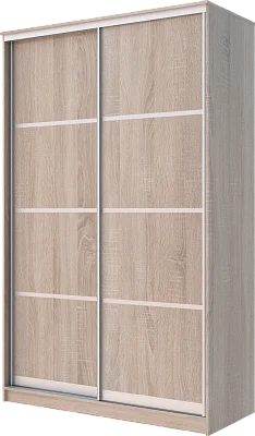 картинка Шкаф-купе 2-х дверный с разделителями 2400 1500 420 от магазина КУПИ КУПЕ